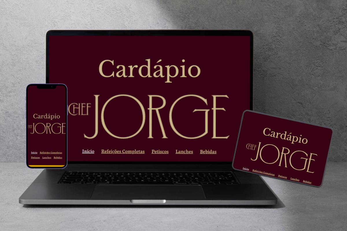 Portfólio Chef Jorge 1.0